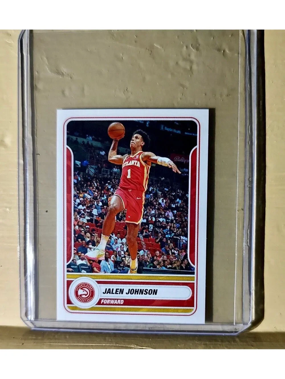 2023-24 Jalen Johnson Panini NBA Basketball #106 Sticker Atlanta Hawks